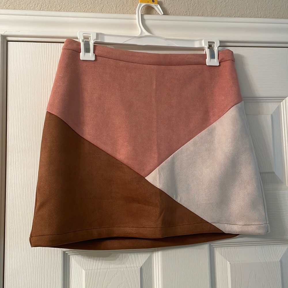 Pink Lily Mini Skirt